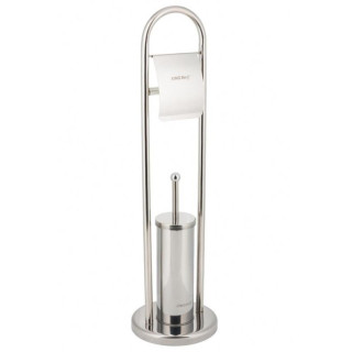 Szczotka WC stojak nierdzewna Kinghoff KH-3221